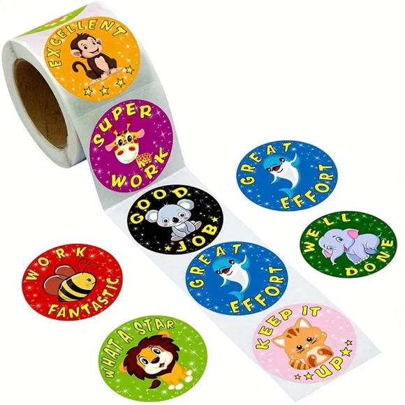 Roll of Reward Stickers - Picture 2 of 2